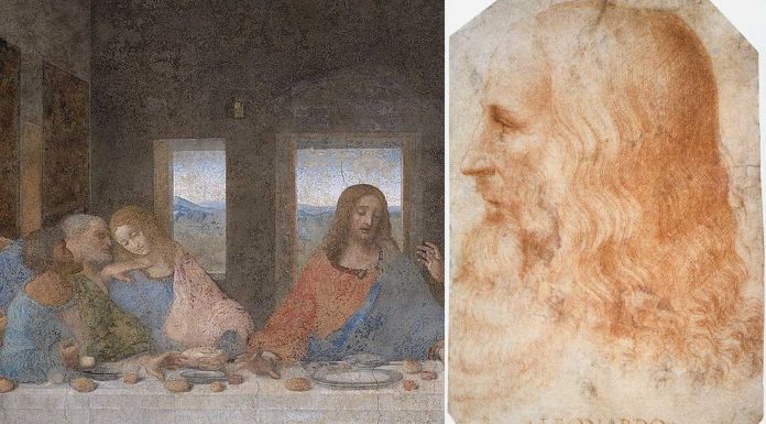 La curiosa historia del Jesús y el Judas de la Última Cena de Da Vinci
