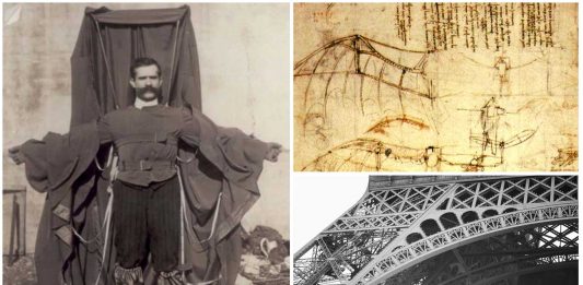 El hombre que inventó el paracaídas y murió probándolo El hombre que inventó el paracaídas y murió probándolo.