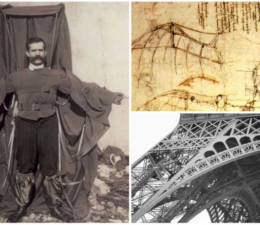 El hombre que inventó el paracaídas y murió probándolo.