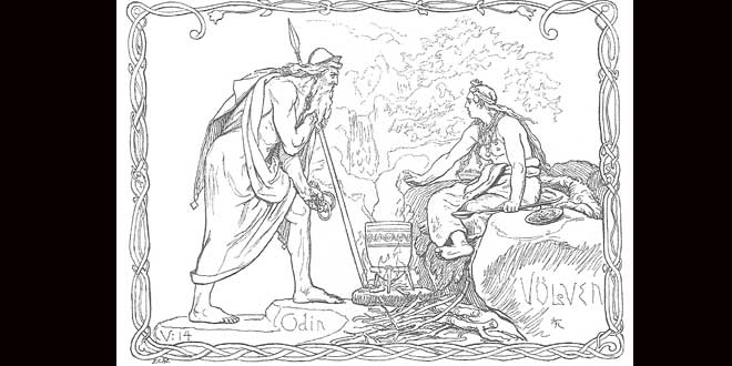 Las völvas, las antiguas brujas nórdicas