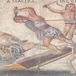 GLADIADORES LUCHANDO