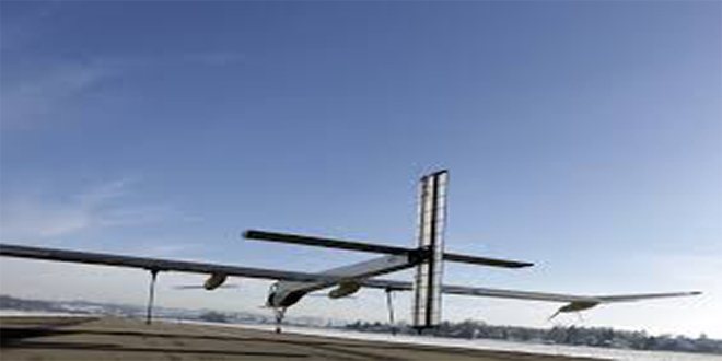 Impulse, el avión solar que atravesó el Atlántico