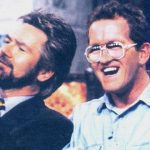 Noel Edmonds y Eddie «the Eagle»