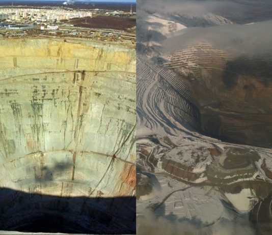 Los 2 agujeros más grandes del planeta