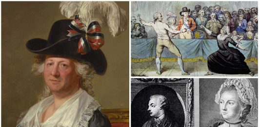 Hermafrodita y espía: Carlos, Genoveva, Luisa, Augusto d'Éon