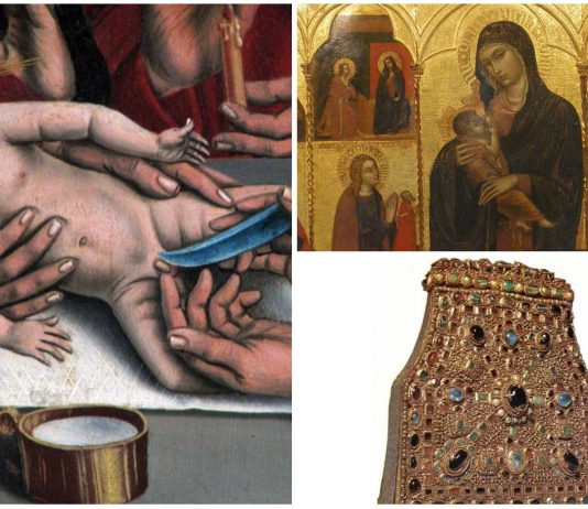 Prepucios, pañales, suspiros... las reliquias más raras conservadas por la iglesia