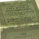 Vita radium, los alucinantes supositorios radiactivos