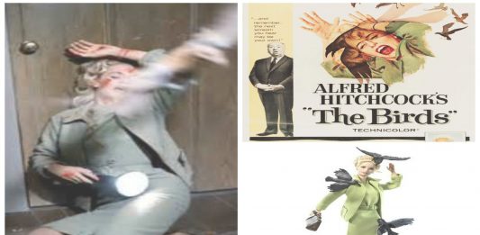 El angustioso rodaje de Los Pájaros de Alfred Hitchcock