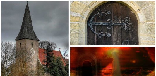 La puerta del Diablo de algunas iglesias medievales