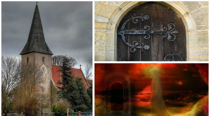 La puerta del Diablo de algunas iglesias medievales