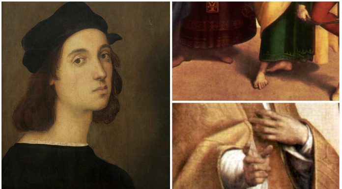 Porqué Rafael pintaba 6 dedos a algunos de sus personajes