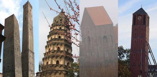 4 Torres inclinadas del Mundo que ¿pueden caer? 4 Torres inclinadas del Mundo que ¿pueden caer?