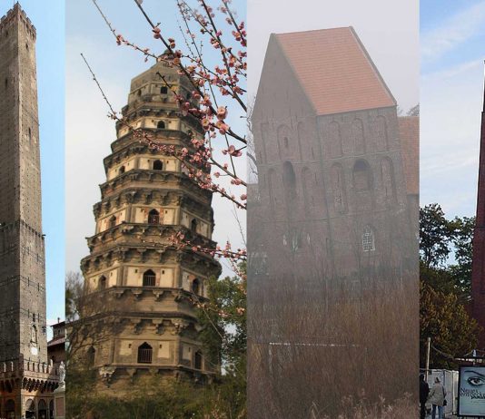 4 Torres inclinadas del Mundo que ¿pueden caer?