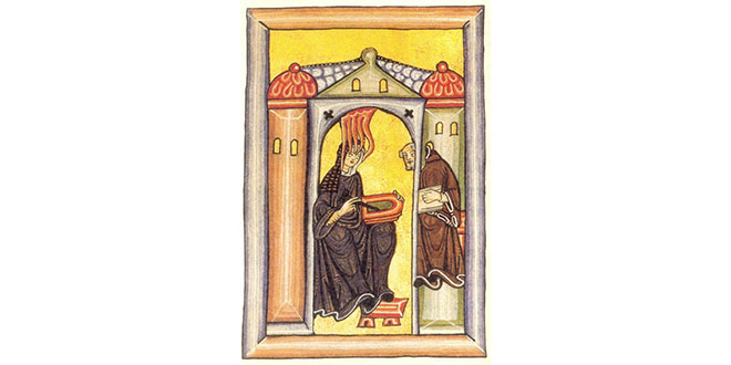 Hildegarda, una monja que describió el orgasmo en el siglo XII 