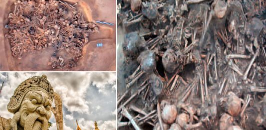 Hallan 97 cuerpos amontonados en una casa de 5000 años en China