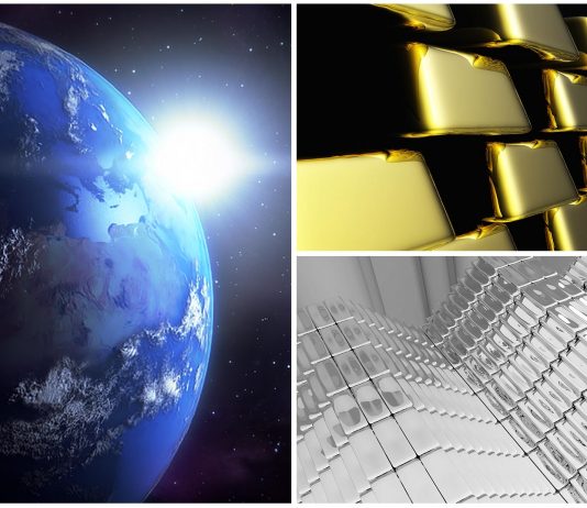 ¿De dónde viene el oro y la plata de la Tierra?