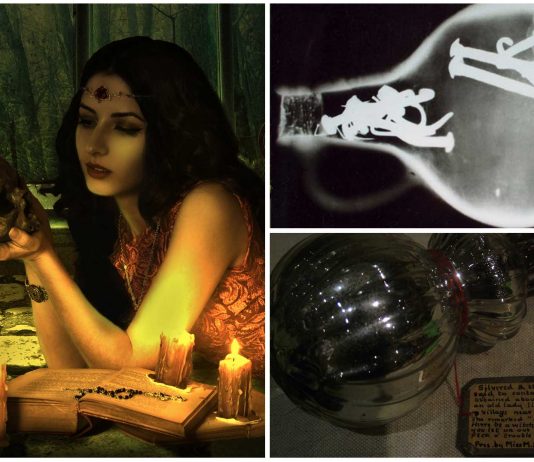 Las Botellas de Bruja, sortilegio contra la hechicería Las Botellas de Bruja, sortilegio contra la hechicería