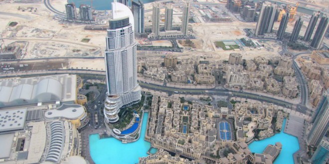  Vista desde el Burj Khalifa, Dubai
