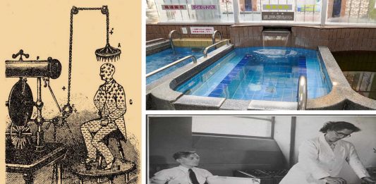 Denki Buro, los baños de electricidad de Japón