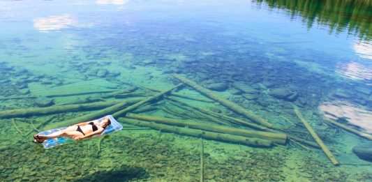 El lago más transparente del mundo