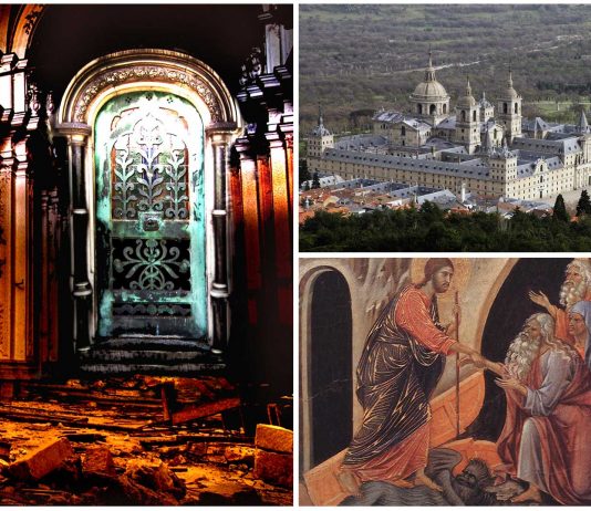 La entrada al infierno en ¿el monasterio de El Escorial?