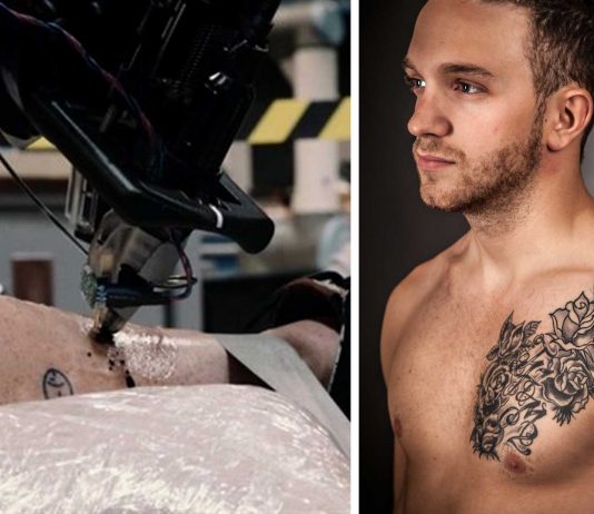 El primer robot tatuador del mundo El primer robot tatuador del mundo - Supercurioso
