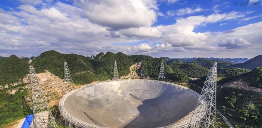 El «Ojo del Cielo»: el radiotelescopio más grande del mundo El "Ojo del Cielo”, el radiotelescopio más grande del mundo