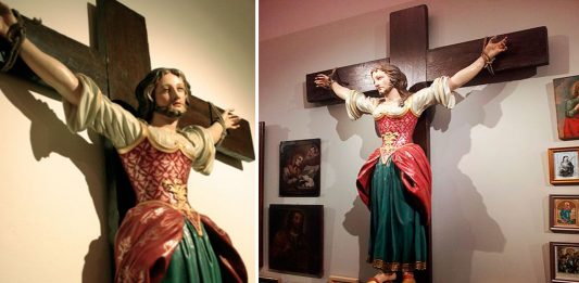 Wilgefortis o Librada, la santa con barba Wilgefortis o Librada, la santa con barba