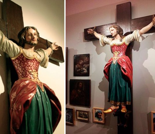 Wilgefortis o Librada, la santa con barba