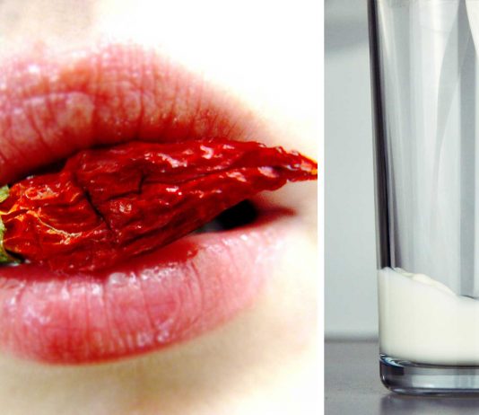 ¿Por qué la leche ayuda contra el picante y el agua no? ¿Por qué la leche ayuda contra el picante y el agua no?
