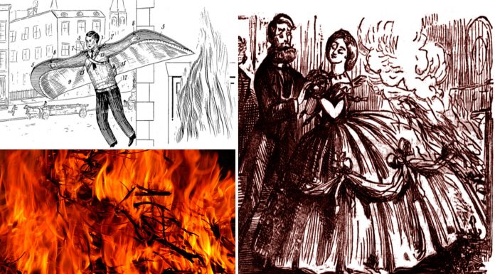 Los creativos diseños para huir de un incendio del siglo XIX