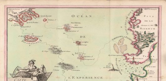 El mapa del siglo XIX que guiaba a los jóvenes en la vida. ¿Qué te parece?