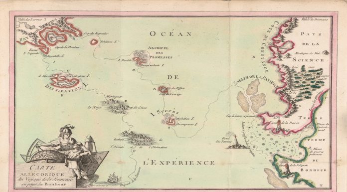 El mapa del siglo XIX que guiaba a los jóvenes en la vida. ¿Qué te parece?