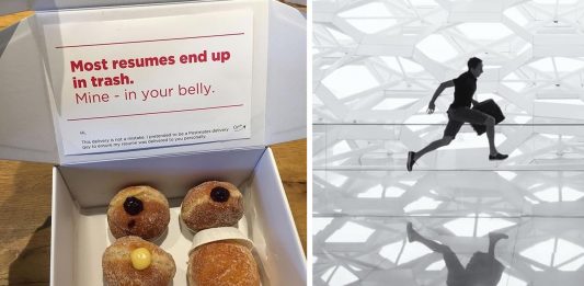 El joven que envió su currículum en una caja de Donuts para ser contratado El joven que envió su currículum en una caja de Donuts para ser contratado