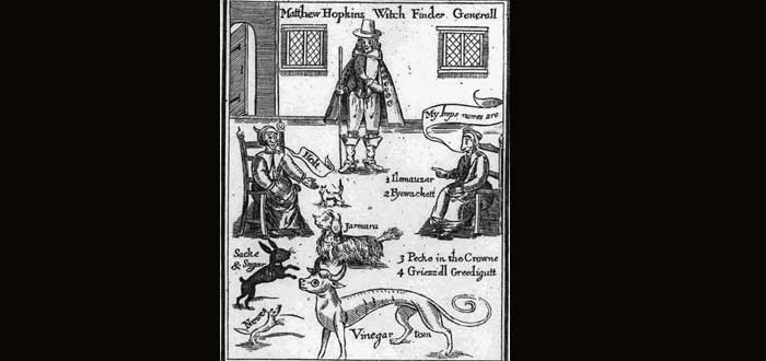 Los Espíritus Familiares" de las brujas encarnados en animales domésticos