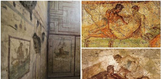 Los frescos eróticos del lupanar de Pompeya ya se pueden visitar