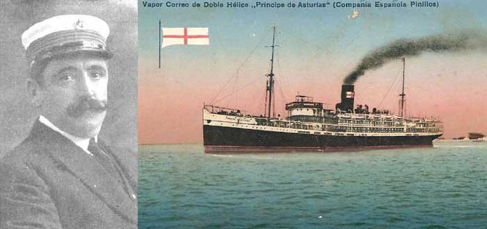 El hundimiento del vapor Príncipe de Asturias, el Titánic español