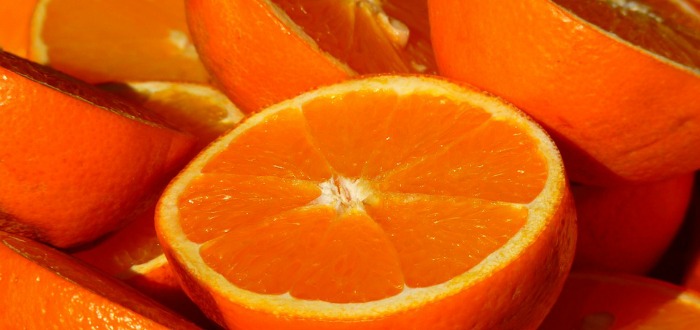 hábitos saludables, naranja