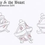 Chip, ilustración, borrador