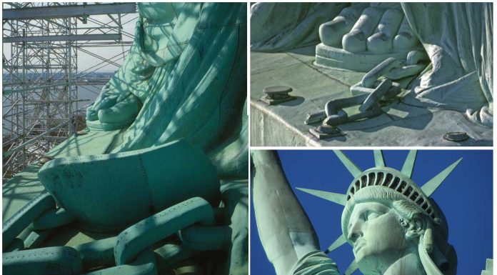 El significado de la cadena rota a los pies de la Estatua de la Libertad