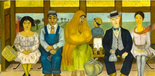 «El camión» de Frida Kahlo | Pintura de un trágico accidente en autobús la pintura de el autobus de frida kahlo