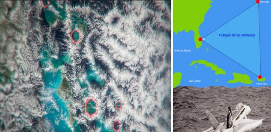 ¿Pueden unas nubes hexagonales resolver el misterio del Triángulo de las Bermudas?