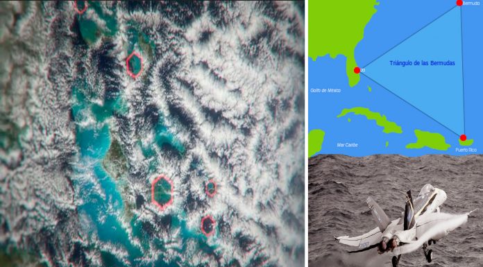 ¿Pueden unas nubes hexagonales resolver el misterio del Triángulo de las Bermudas?
