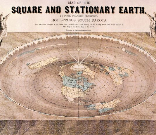 Porque algunas personas todavía insisten en que la Tierra es plana