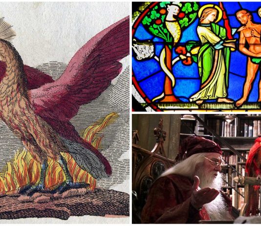 La leyenda del Ave Fénix y el Paraíso Terrenal