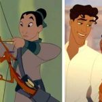 tiana y mulan, princesas disney