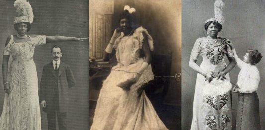 La historia de Madame Abomah, la mujer africana gigante La historia de Madame Abomah, la mujer africana gigante 1