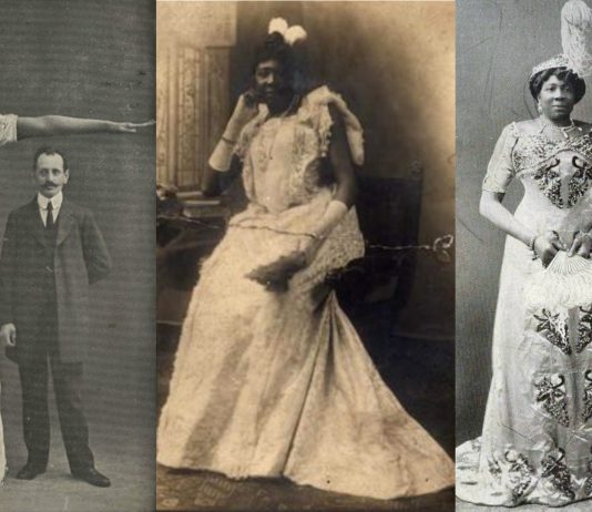 La historia de Madame Abomah, la mujer africana gigante 1