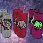 objetos de guardianes de la galaxia,  calcetines