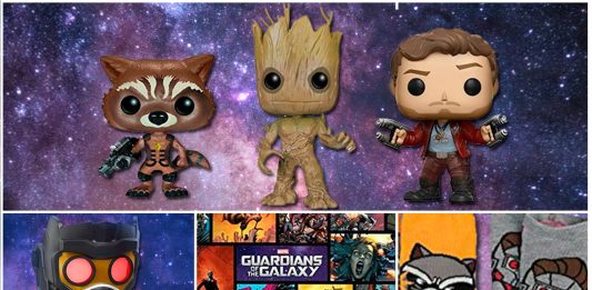 objetos de guardianes de la galaxia, geniales